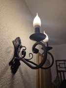 Kinkiet ścienny indiustrialny loft ręcznie wykonany