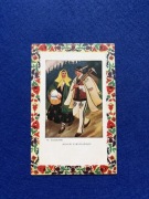 Wacław Boratyński Stroje Zakopiańskie  Pocztówka Przedwojenna 