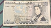 Banknot 5 Funtów 