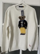 Polo Ralph Lauren Bear sweter z misiem roz L