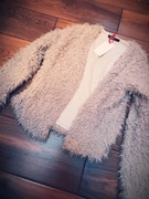 Futerko szare S Gina Tricot żakiet narzutka