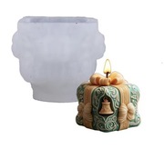 PUDEŁKO PREZENT Bożonarodzeniowa forma sil. 5.3*6.4 do odlewów Świec Mydła 