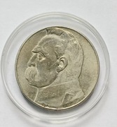 10 zł moneta obiegowa z 1935 r. Józef Pilsudzki