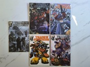 Transformers Gen. 1 DW 2002r. USA 8szt. KOMPLET * Signed Elite Bronze