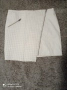 SUPER SPÓDNICA MOHITO BIAŁA ECOSKÓRA ASYMETRYCZNA