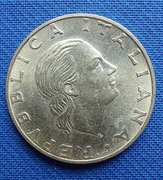 Włochy 200 lirów 1989 stan! 100.rocznica Baza Marynarki Wojennej w Tarencie