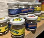 Słoiczki 40 ml zestaw 40 szt. Używane po tytoniu 