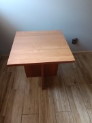 Stolik 55 cm szerokość 55 cm głębokość Olcha Kwadratowy