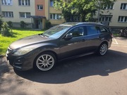 Mazda 6 Mazda 6 GH Kombi 2010 Polift 2.2 MZRCD Skóry Tempomat Bogata Wersja