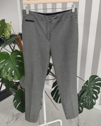 Czarno białe spodnie w kant United Colors of Benneton M 38