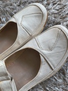 Ecru kremowe buty damskie no rzepy Linshi r.40