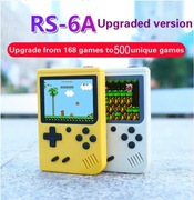 Konsola Retro SUP 500 Gier Przenośna Gra do TV Zielona Nowa