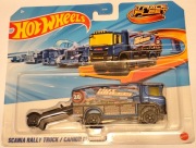 HOT WHEELS TRACK FLEET SCANIA RALLY TRUCK HYT56 JMK06 Autko 1:64