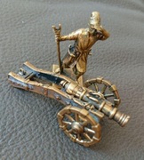 Artylerzysta średniowieczny . Ręcznie robione