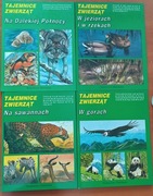 Tajemnice zwierząt, zestaw 4 książek