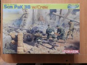 Dragon 6444 5cm Pak 38 w/crew