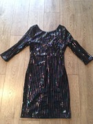 Sukienka Mini ORSAY cekiny. Z metką! Rozm. S 