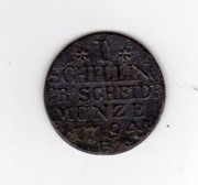 Niemcy - 1 Szeling 1794