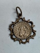 Srebrny medalik wzór Warmet 