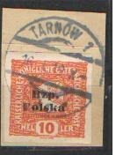 TARNÓW wyd. III  10 hal kasowany na wycinku ładny