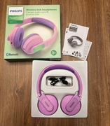 Słuchawki nauszne dla dzieci PHILIPS TAK4206PK różowe