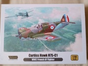 Curtiss Hawk H-75-C1 1/48 Wollfpack Na wypasie z dodatkami