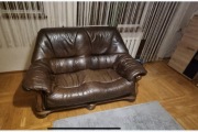 Sofa skórzana dwuosobowa ANTYK / ANTYKI