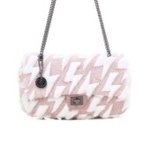 Torebka z futerkiem różowa MISSUMI