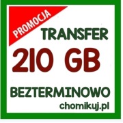 Transfer 210 GB  na chomikuj BEZTERMINOWO ! 