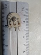 Potencjometr 4,7k ceramiczny . Zabytkowe z PRL 