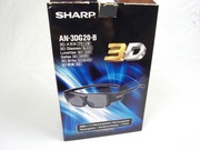 Okulary 3D Sharp AN-3DG20-B NOWE TANIO ,ZAPRASZAM !!!