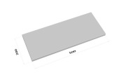 Półka, 500 x 200 mm, płyta kronospan 8685 BS 18 mm