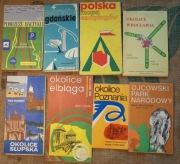 PRL MAPY Turystyczne Parki Narodowe Różne Skale Idealne Stany