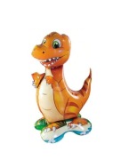 Balon foliowy stojący Dinozaur Tyranozaur T-rex urodziny dekoracja 60x38cm