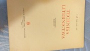 Stara książka z 1955 r. Jan Wojeński "Technika Liternictwa"