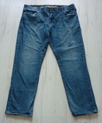 Duże męskie spodnie jeansowe LEE rozmiar 3XL W42 L32 STRETCH prosto z USA!