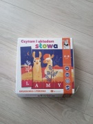 Czytam i układam słowa Układanka literowa Kapitan Nauka 