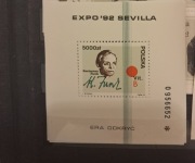 Znaczki kolekcjonerskie expo 92 sevilla