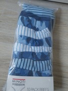 NOWE Slipki Chłopięce MINOTI 10-PAK 2–3 lata | OKAZJA CENOWA