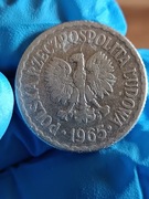 Sprzedam monete 1 zloty 1965 rok