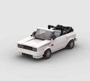 Klocki wzór LEGO VOLKSWAGEN GOLF MK 1 GTI Cabrio Samochodzik Prezent Hit 