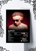 Vkie Barbara Dżungla plakat album a3 w ramce obraz poster rap