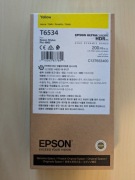 Oryginalny tusz Epson T6534 C13T653400 żółty 200ml (03/2027)