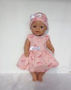 Sukienka dla lalki 42-45 cm Baby Born 