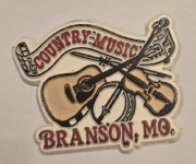 Magnes na lodówkę gumowy BRANSON USA Stany Zjednoczone Ameryki (2K).