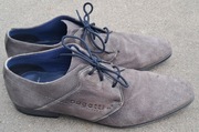Szare buty Bugatti rozmiar 45. Eleganckie.