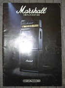 Marshall Amps 1998 Guitar Products Catalog - katalog wzmacniaczy
