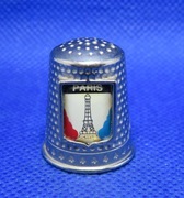 Naparstek Kolekcjonerski Pewter - Paris 