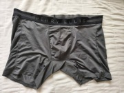 Szare boxerki do treningu Perry Ellis rozm. L/XL