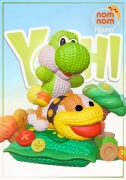 Figurka druk 3D żywica 12K " Chibi Yoshi - Yoshi Woolly World " - Chibi